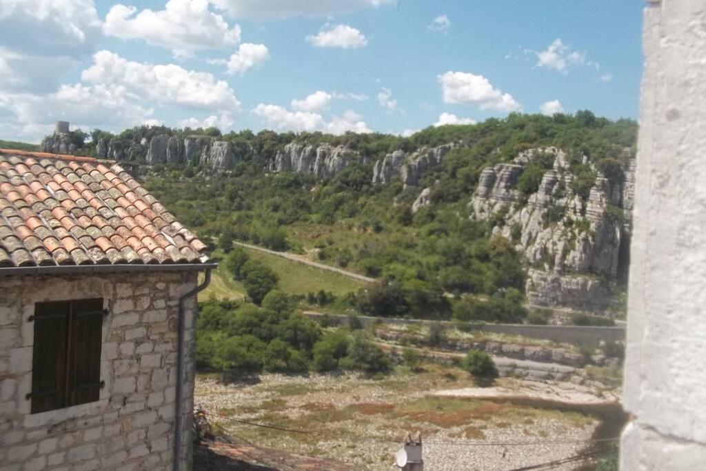 Maison Pierre Et Voute Au Coeur Du Village Balazuc Kültér fotó