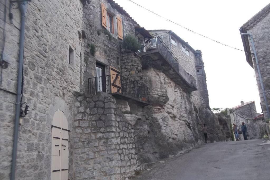 Maison Pierre Et Voute Au Coeur Du Village Balazuc Kültér fotó