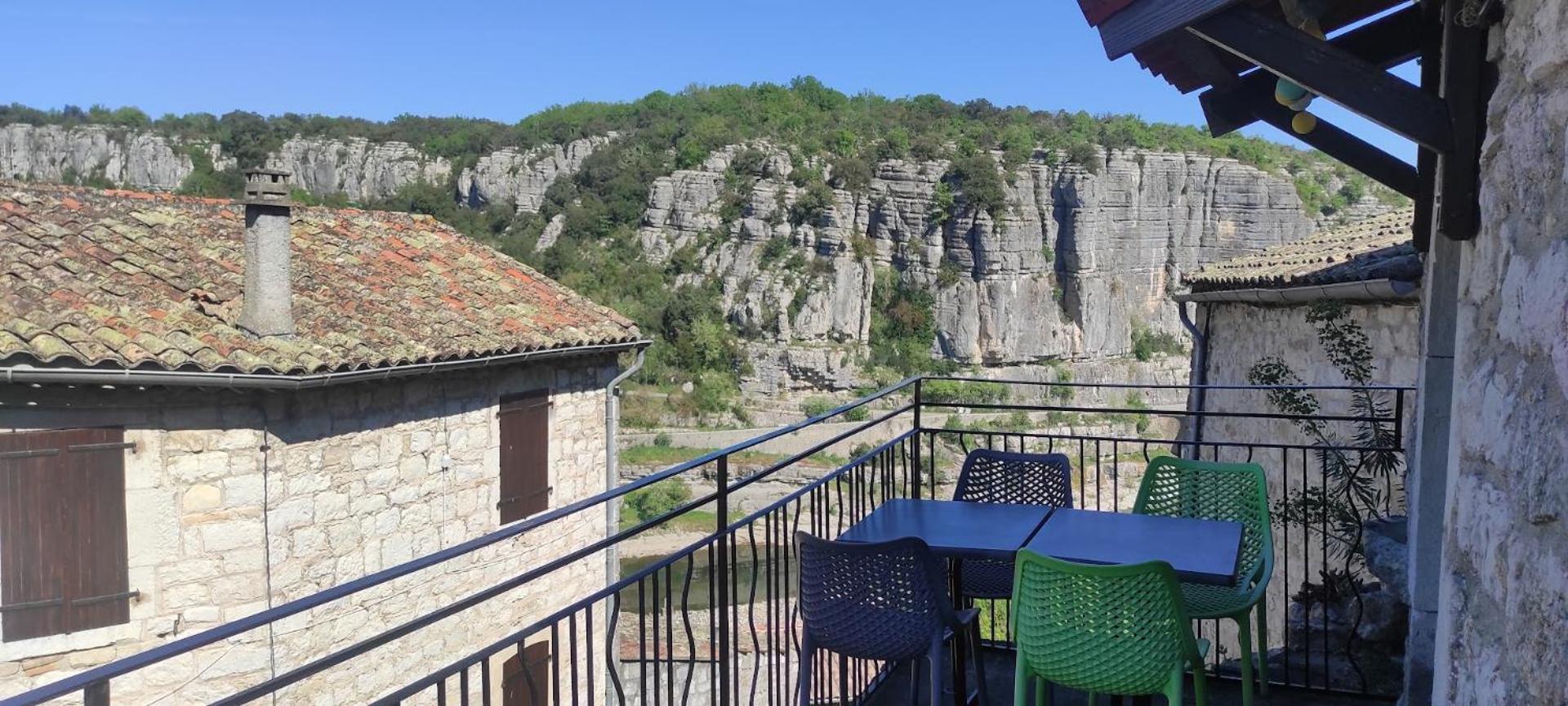 Maison Pierre Et Voute Au Coeur Du Village Balazuc Kültér fotó