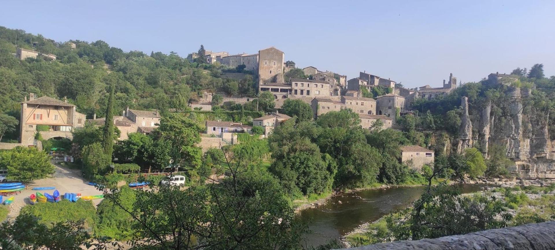Maison Pierre Et Voute Au Coeur Du Village Balazuc Kültér fotó