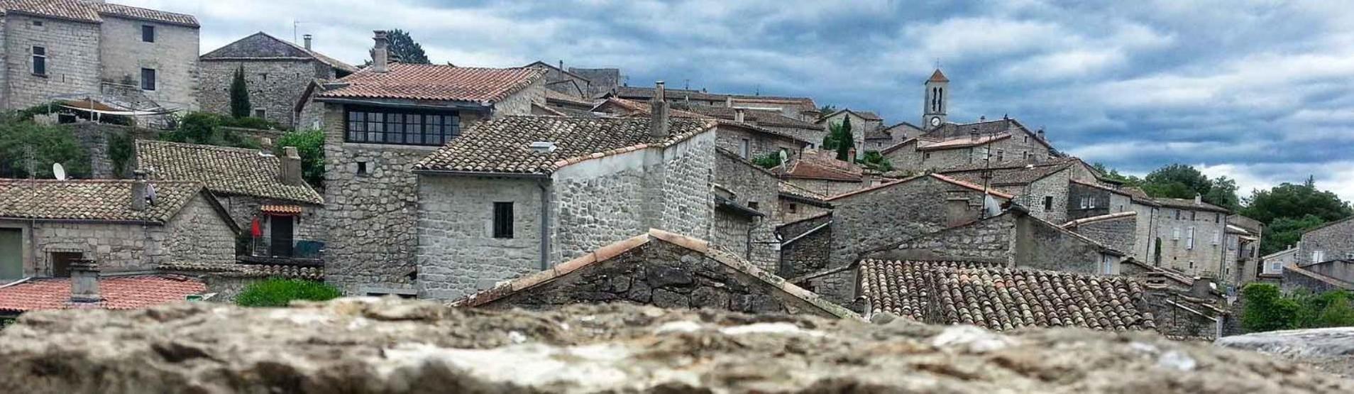 Maison Pierre Et Voute Au Coeur Du Village Balazuc Kültér fotó